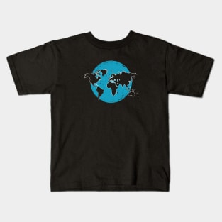 World Map Kids T-Shirt